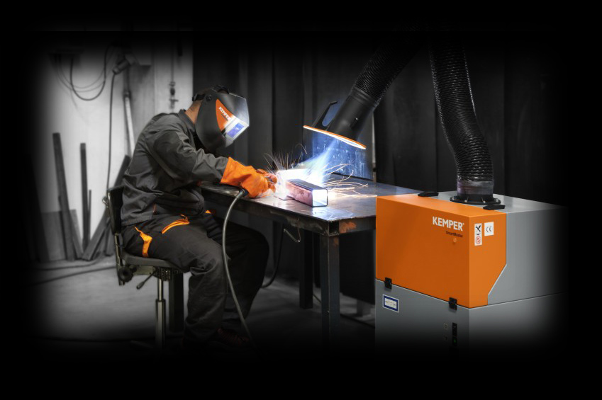 image of welding equipment in operation